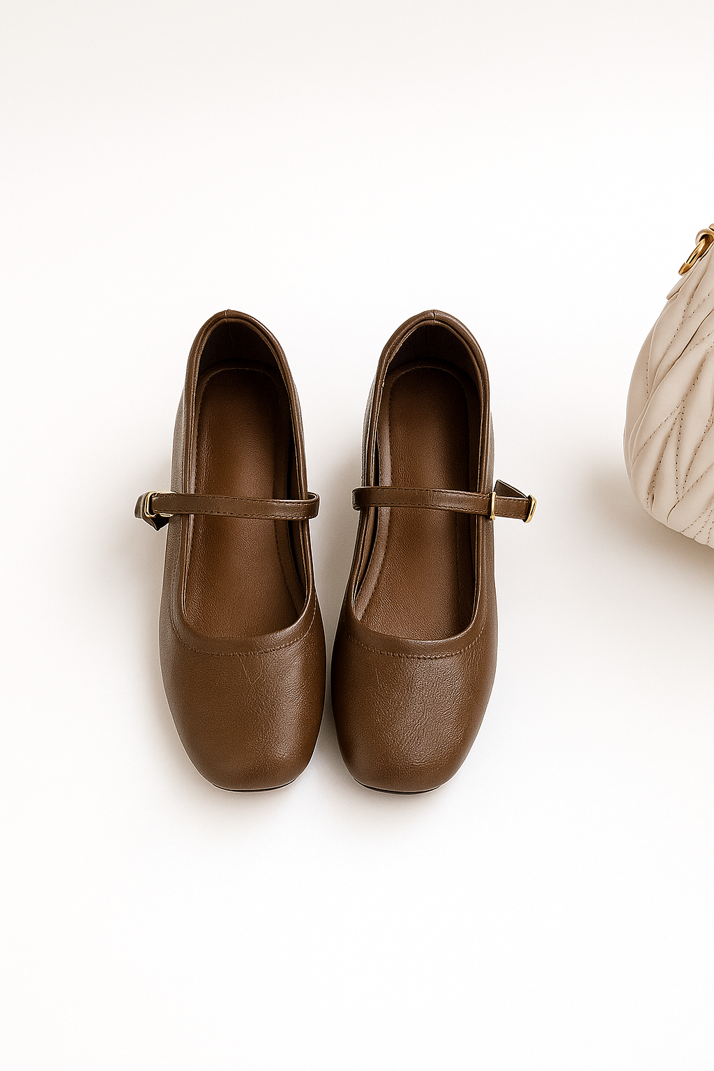 Thick Heel Mary Jane Shoes
