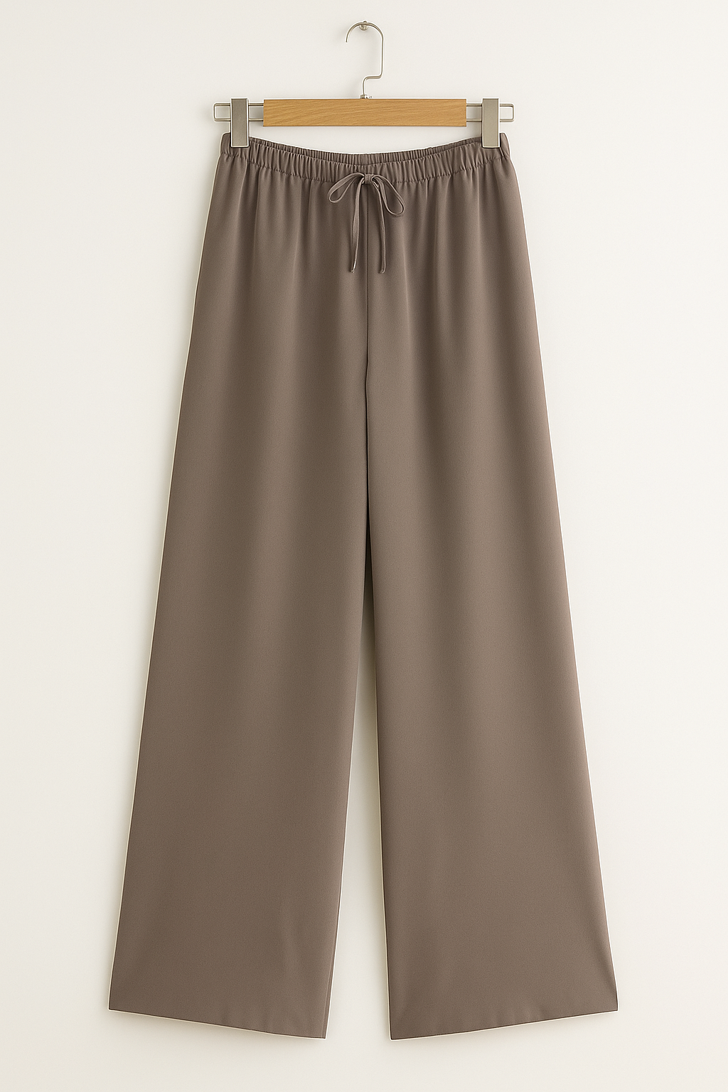 Hang Neck Top with Lace up Leisure Pant Set