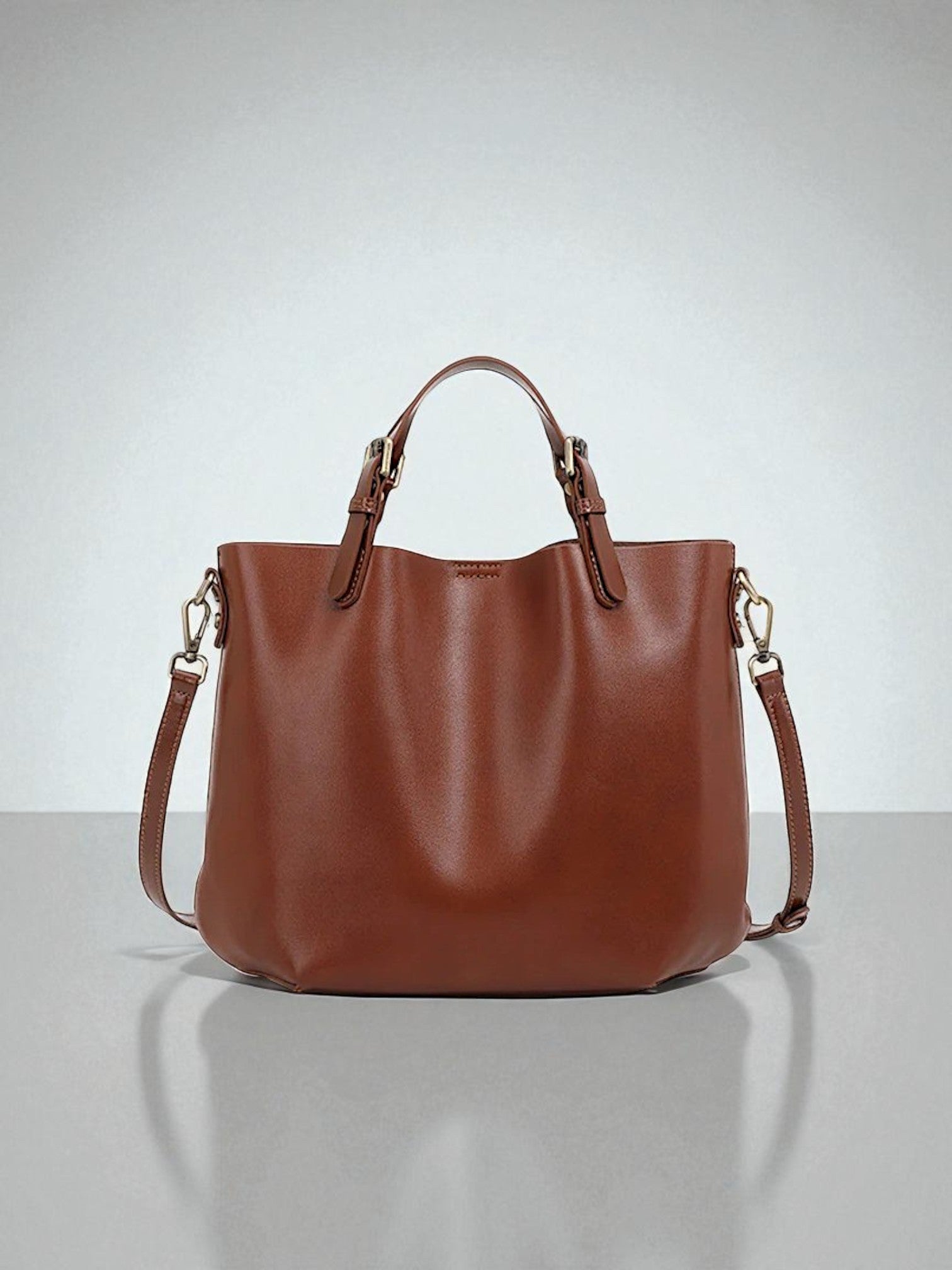 Lady leather Tote Bag