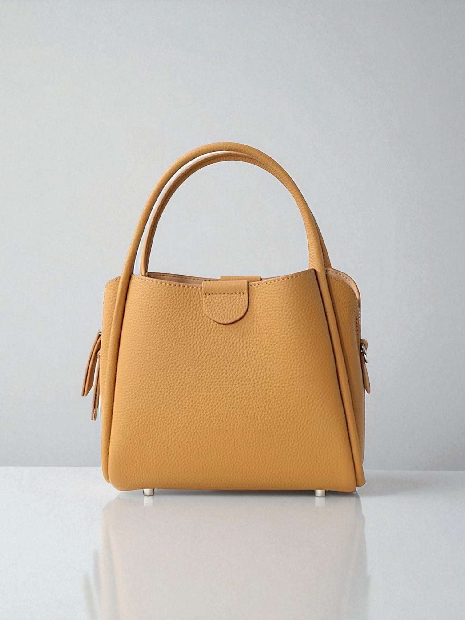 Mini Mini Leather Hand Bag