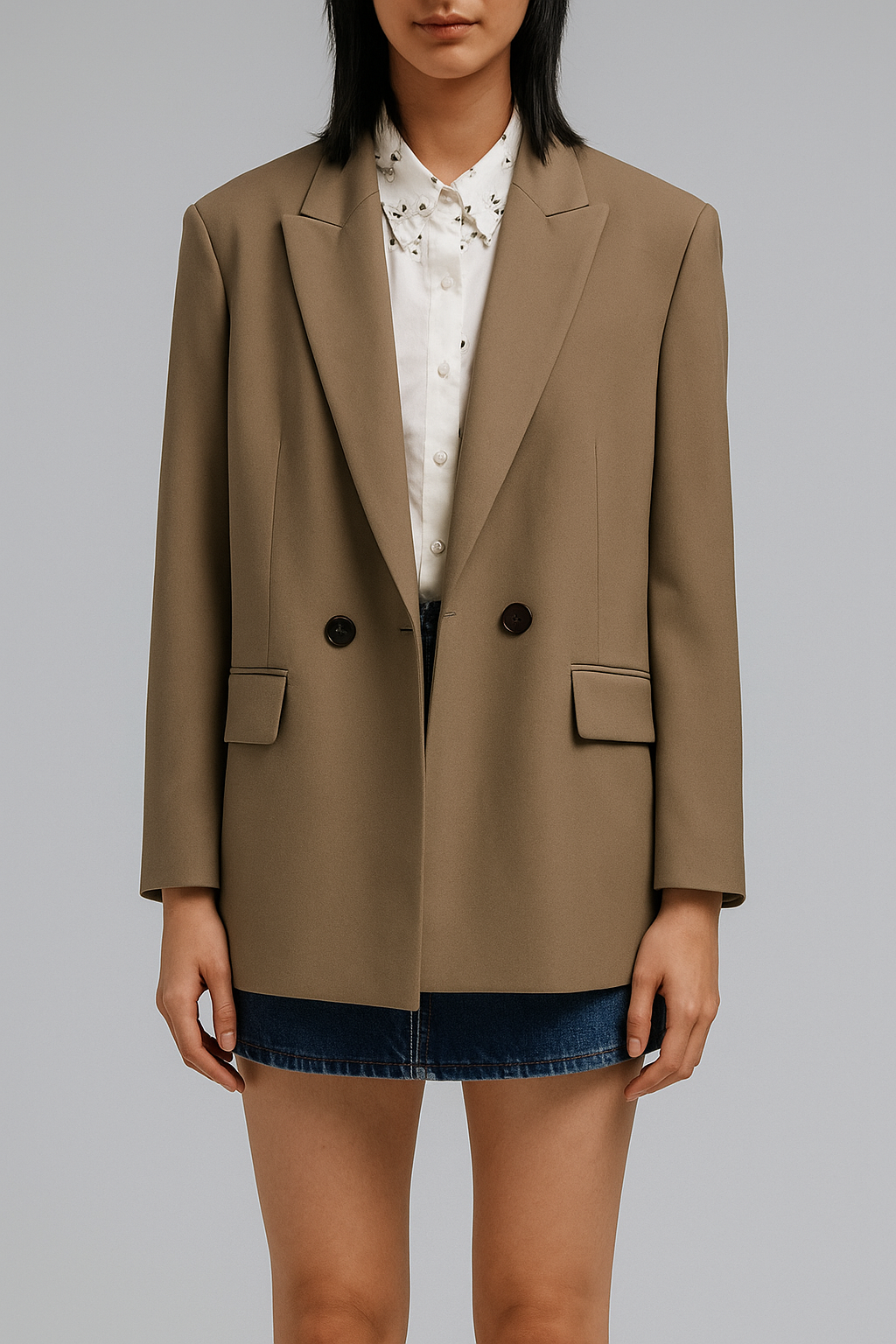 Classic Double Breasted Blazer