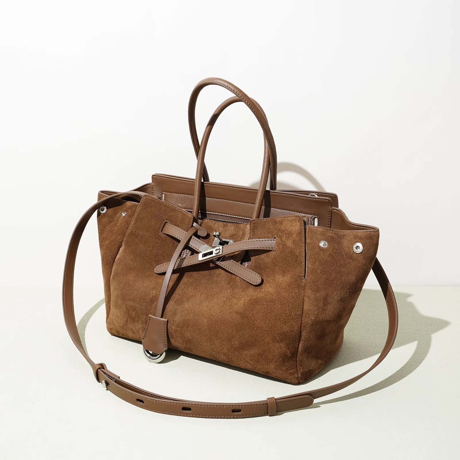 Arden Suede Leather Bag