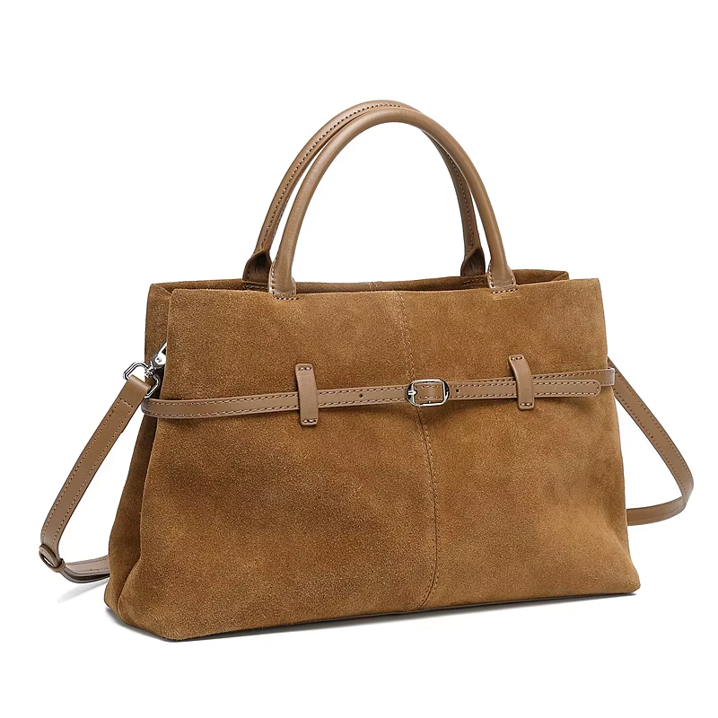 Serra Suede Leather Bag