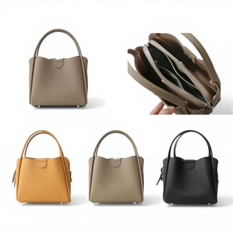 Mini Mini Leather Hand Bag