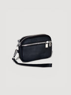 Luxe Dual-Zip Leather Wristlet