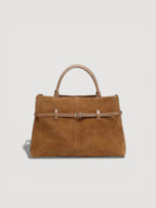 Serra Suede Leather Bag