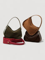 Vera Suede Shoulder Bag