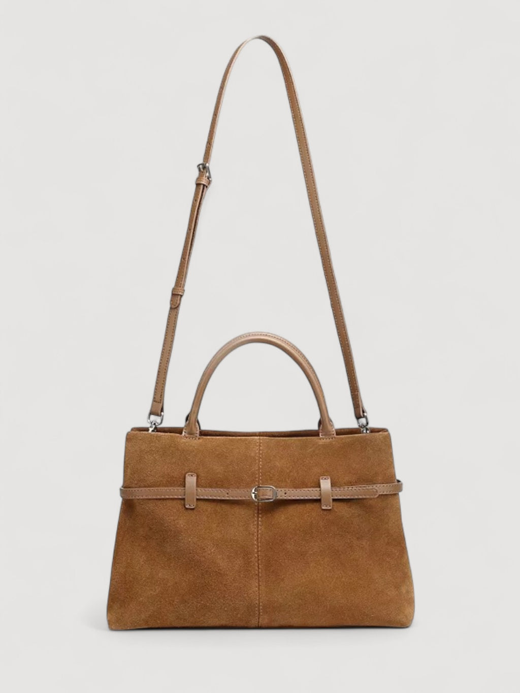 Serra Suede Leather Bag