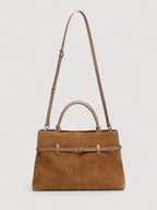 Serra Suede Leather Bag