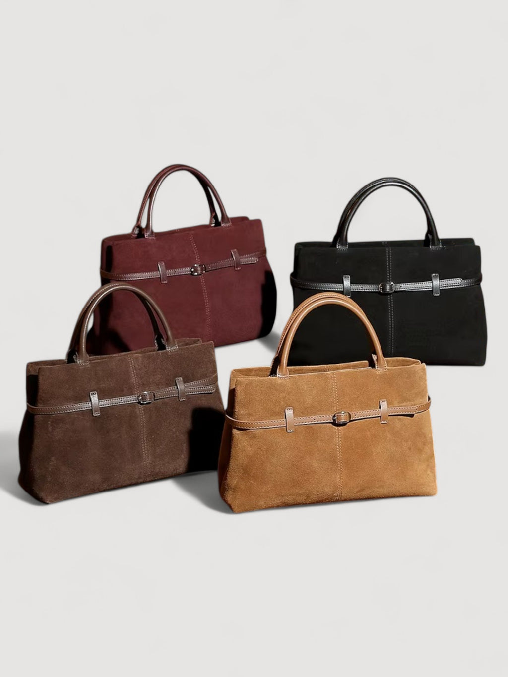 Serra Suede Leather Bag