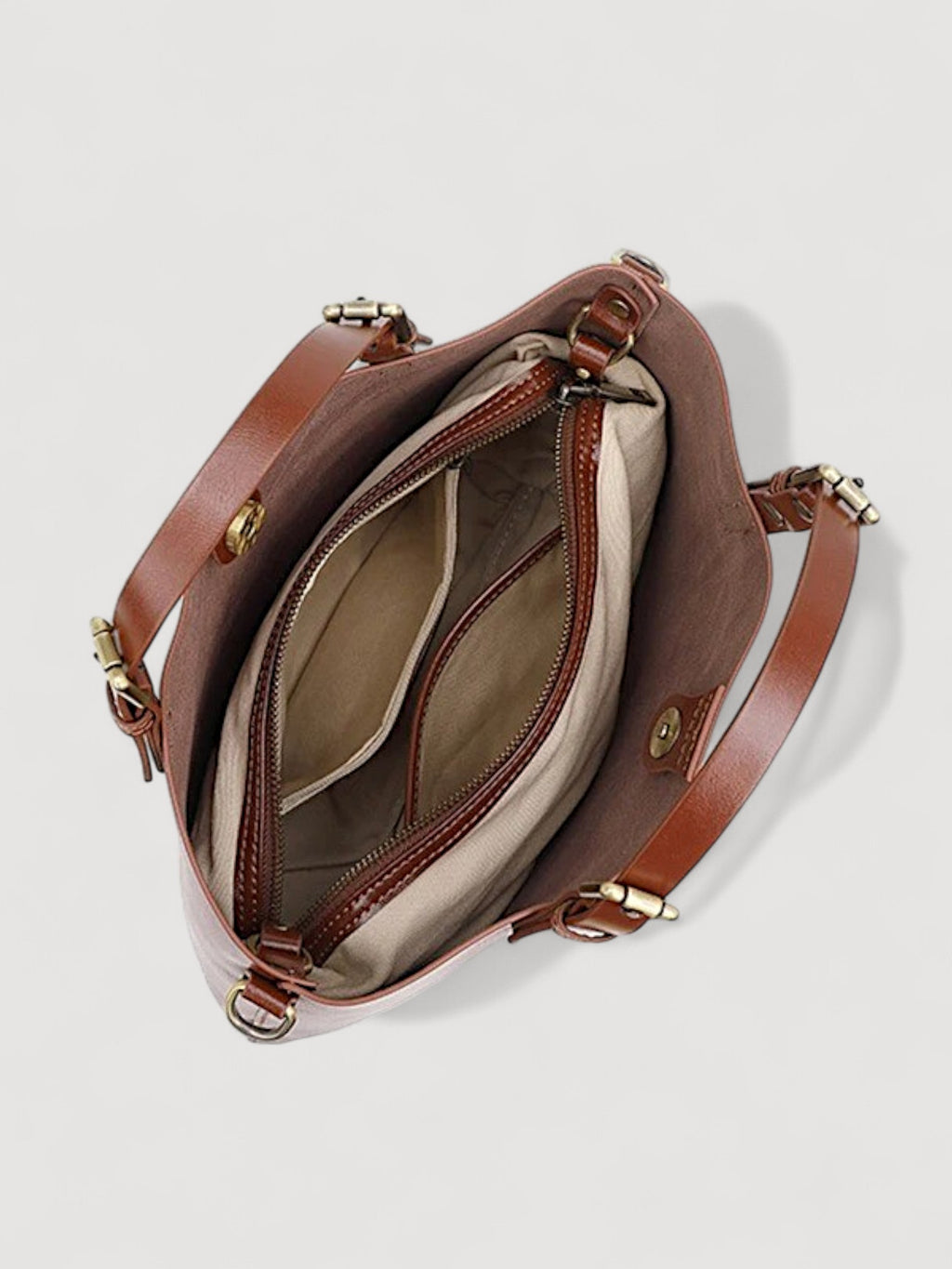 Lady leather Tote Bag
