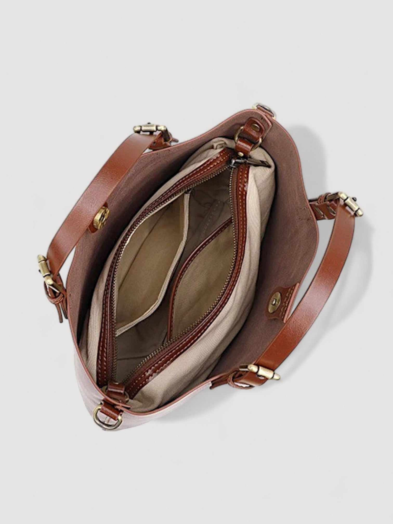 Lady leather Tote Bag