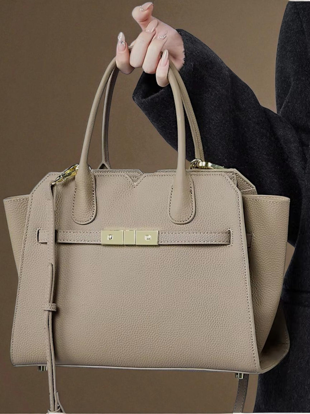 Selene Leather Tote bag