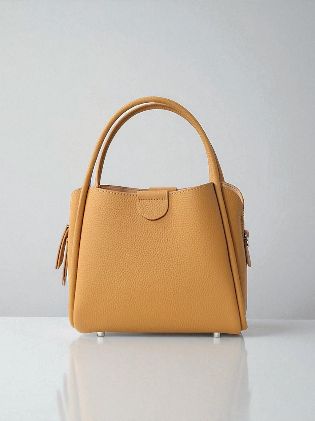 Mini Mini Leather Hand Bag