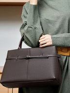 Serra Leather Tote Bag